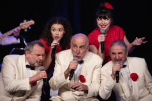 Emilie Anne Charlotte - Cassiopée Mayance - Michel Winogradoff - Xavier Thibault - Antoine Hurrault -  Le Grand Orchestre du Splendid - café de la gare - Paris