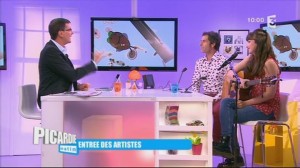 Eric Chitcatt et EmilieAnneCharlotte sur France 3 Picardie. 