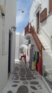 Les rues blanches - Mykonos
